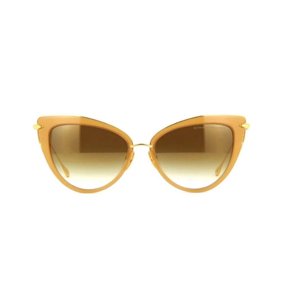 DITA HEARTBREAKER GOLD CAT EYE 22027 C - AS SEEN ON GIGI HADID